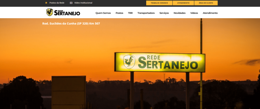 Imagem Website Profissional - Posto de Gasolina Rede Sertanejo - 4 postos, 2 TRR-min
